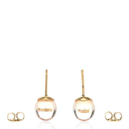 Louis Vuitton Resin Inclusion Stud Earrings 3 of 3