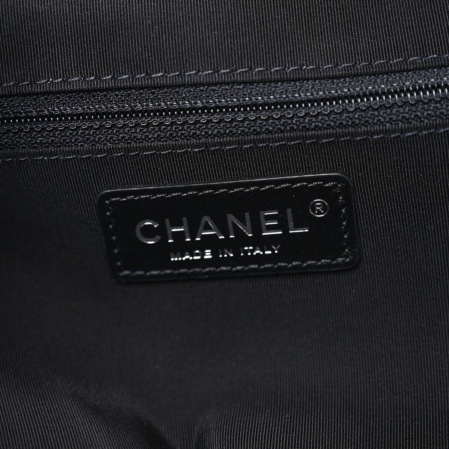 Chanel Aged Calfskin Chevron Medium Soft Bowling Bag Black 6 of 10