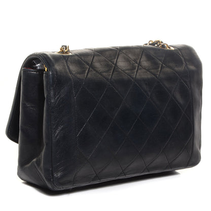 Chanel Lambskin Quilted Medium Single Flap Black 3 of 8