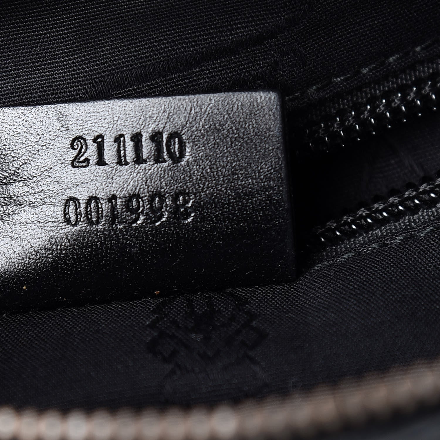 Gucci Imprime Monogram Belt Bag Black 7 of 9