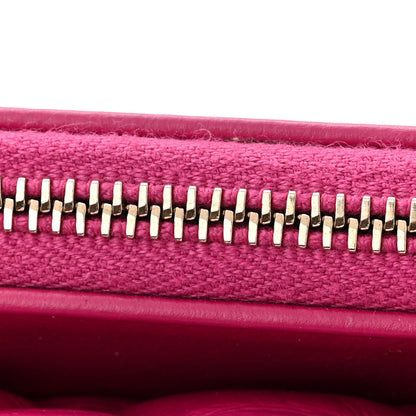 Chanel Aged Calfskin Quilted 2.55 Reissue Phone Holder With Chain Fuchsia 13 of 13