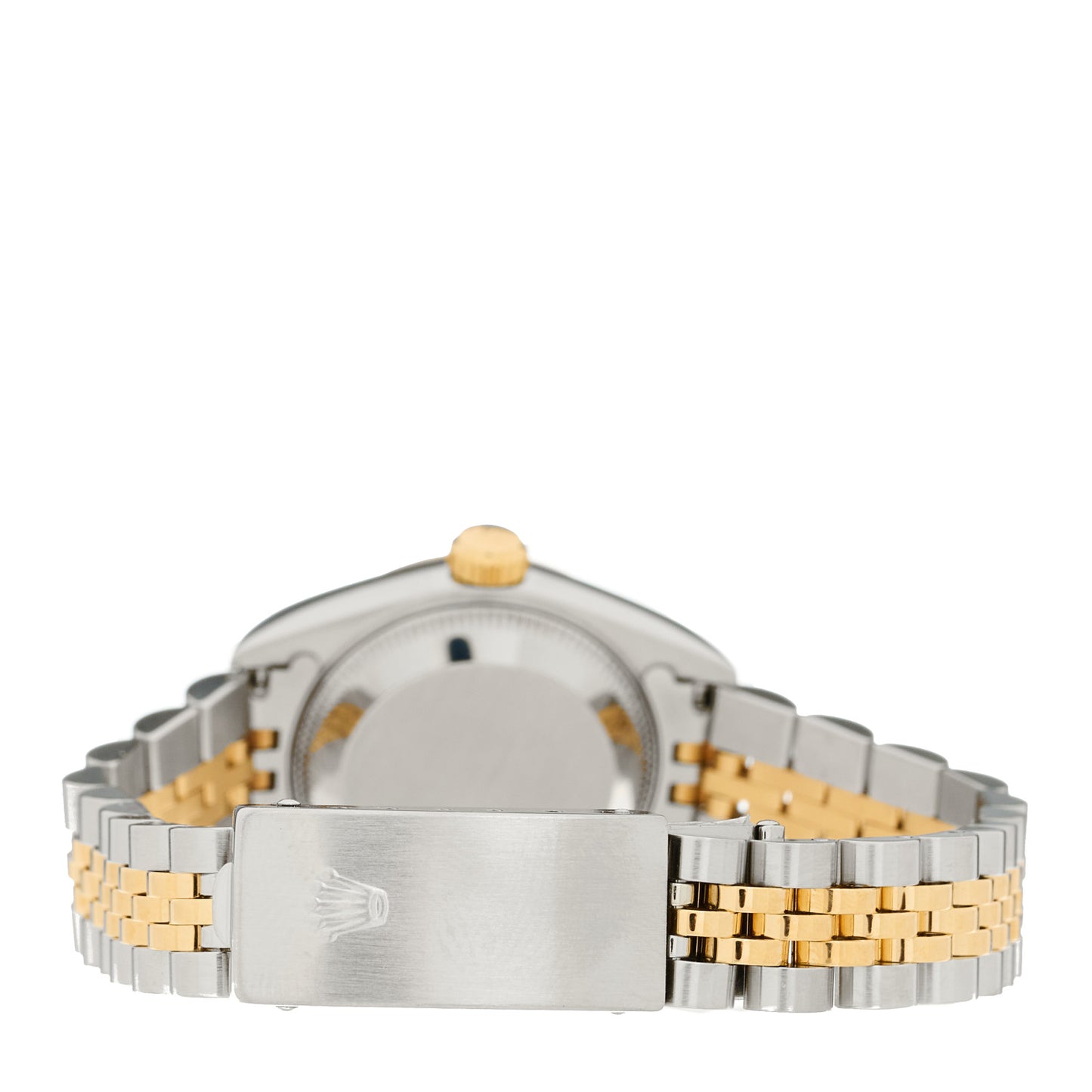 Stainless Steel 18K Yellow Gold Diamond 26mm Oyster Perpetual Datejust Watch Champagne 69173