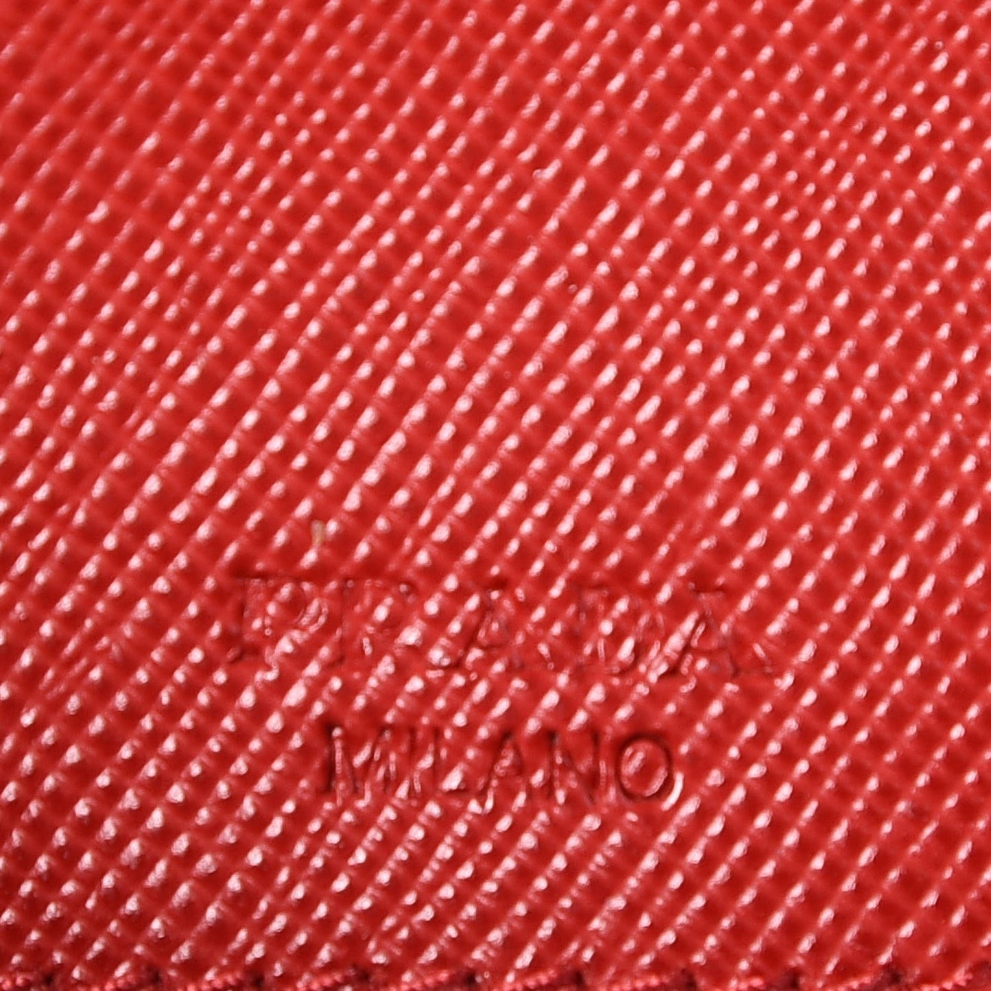 Saffiano Metal Continental Flap Wallet Fuoco