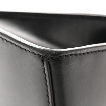 Balenciaga Shiny Box Calfskin Hourglass Top Handle Bag XS Black 13 of 17