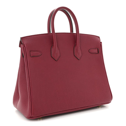 Hermes Togo Birkin 25 Rubis 3 of 11