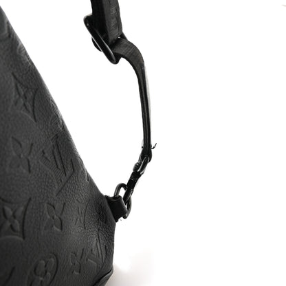 Louis Vuitton Calfskin Shadow Monogram Duo Slingbag Black 11 of 11