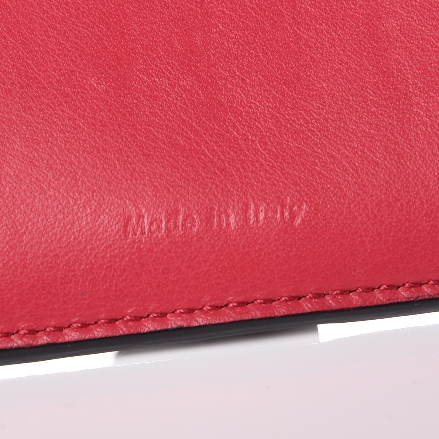 Grained Calfskin Medium Multifunction Strap Wallet Black