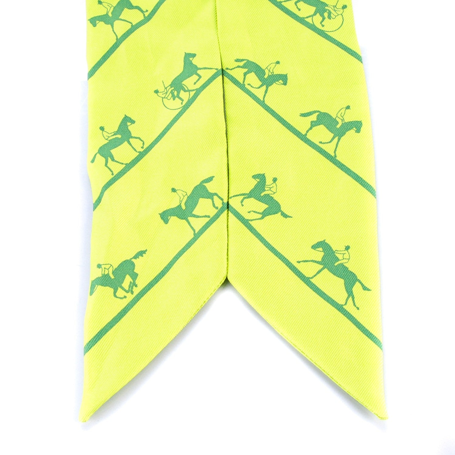 Hermes Silk Duc Carriage Horse Twilly 4 of 5