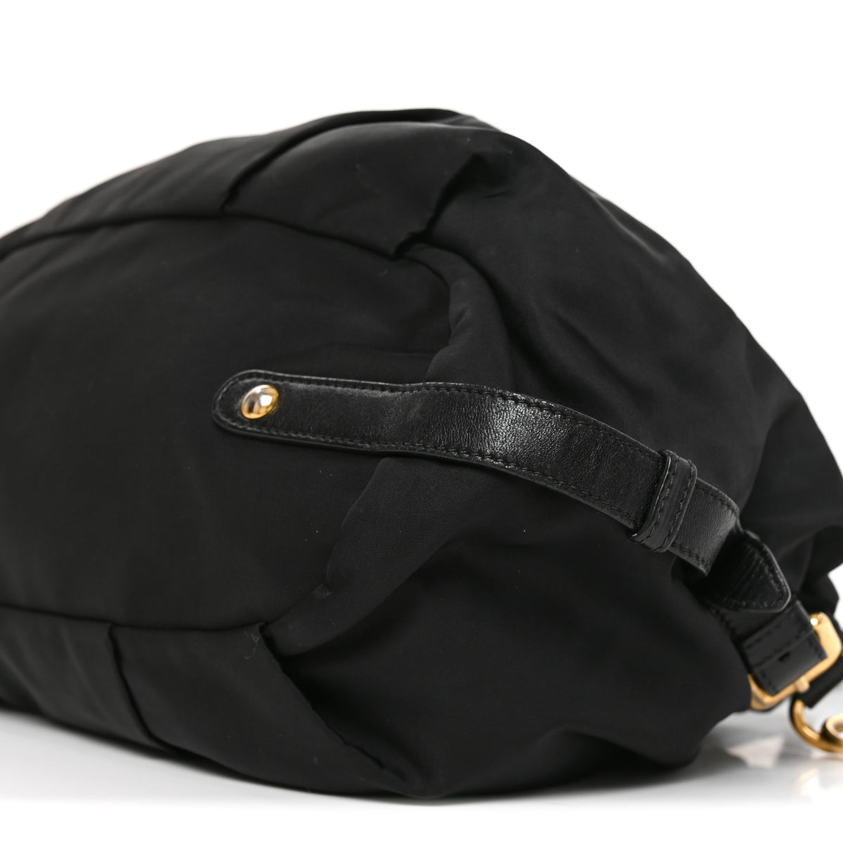 Tessuto Nylon Jacquard Logo Tote Nero Black