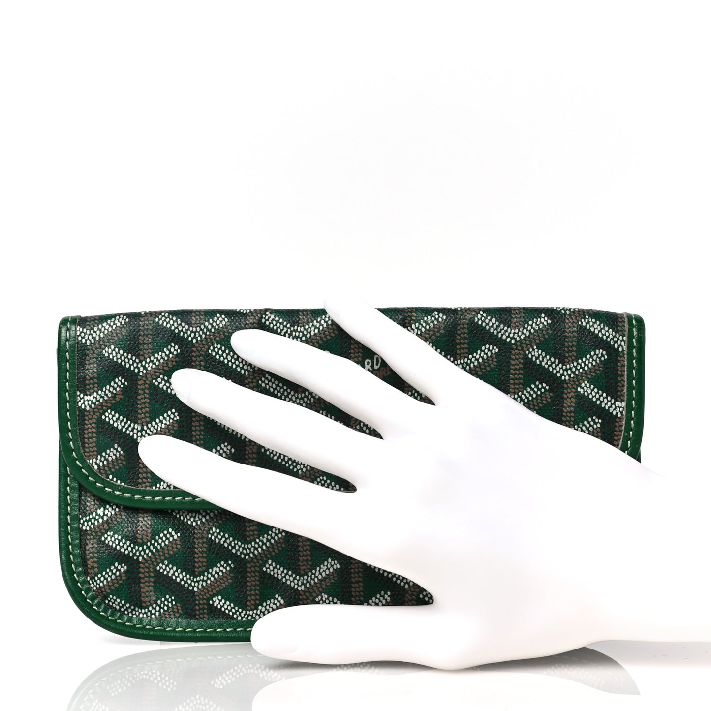Goyardine Pouch Green