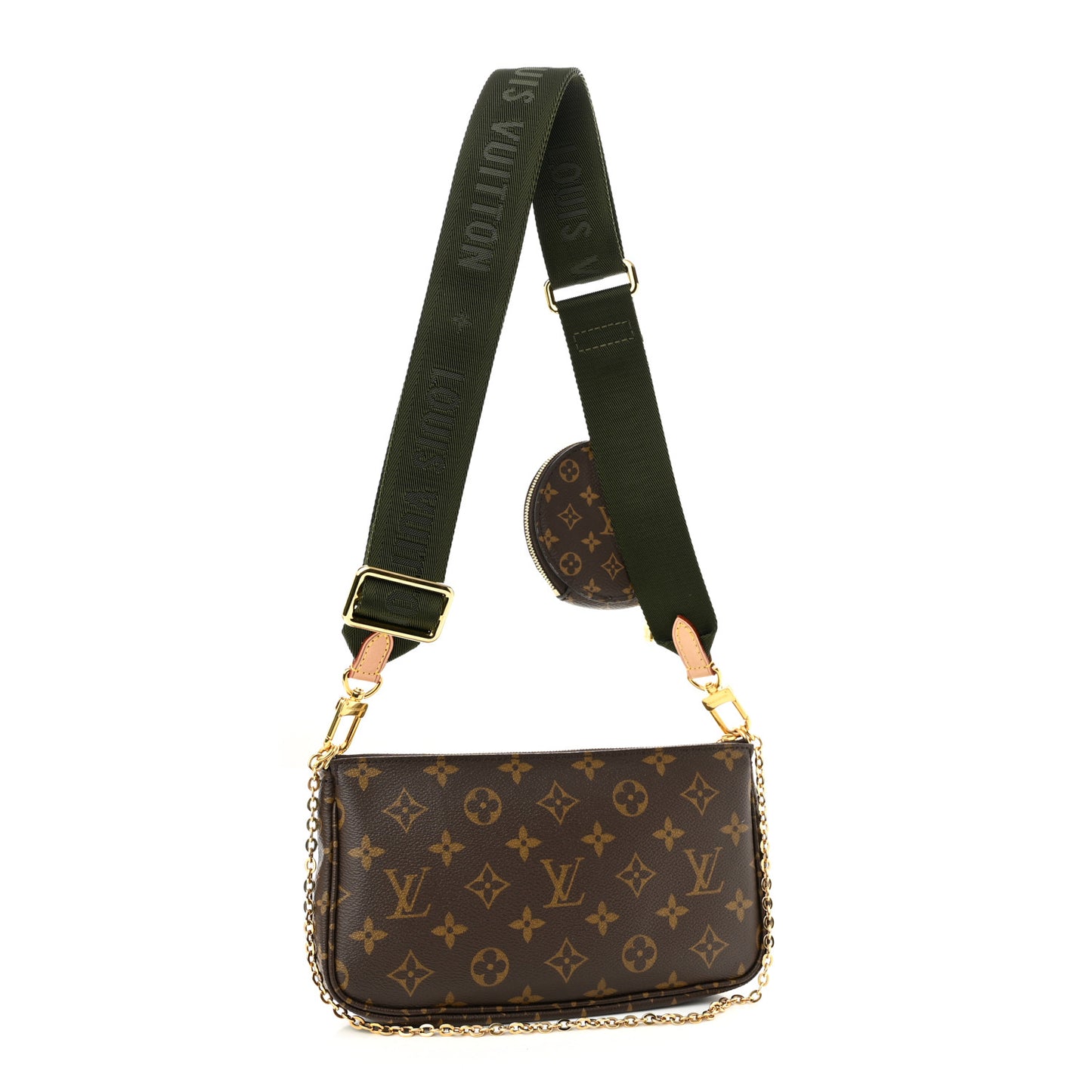 Monogram Multi Pochette Accessories Kaki