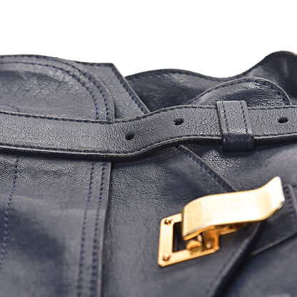 Proenza Schouler Lambskin Tiny PS1 Satchel Midnight 10 of 24