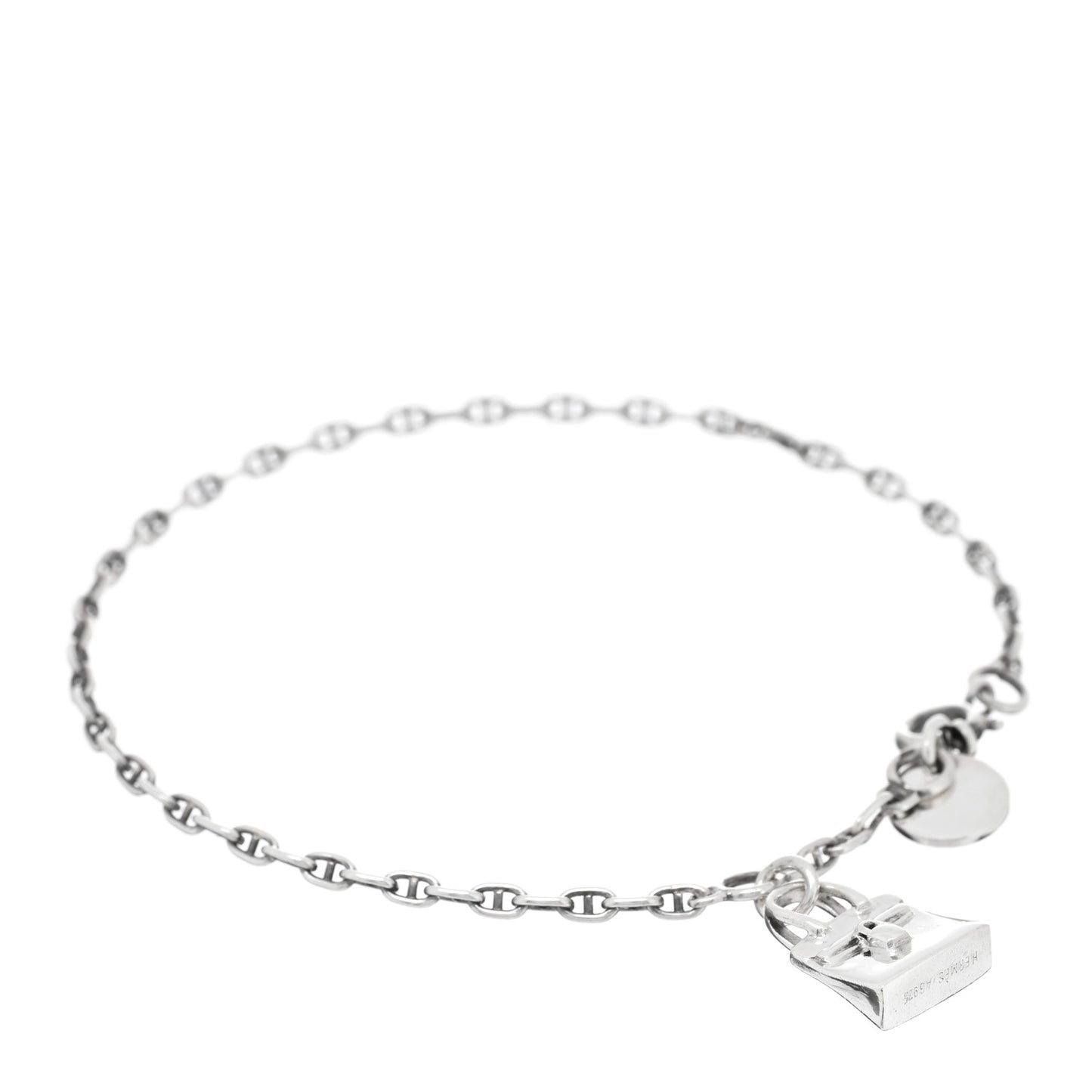 Sterling Silver Mini Birkin Amulette Bracelet