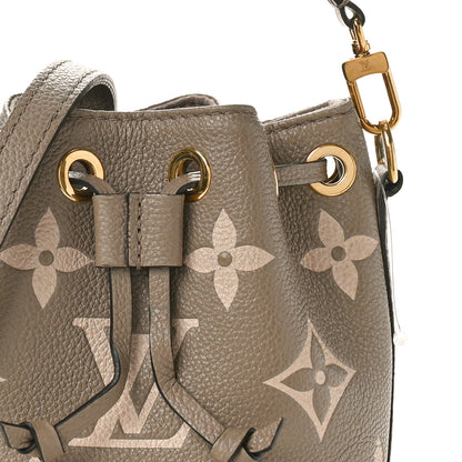 Louis Vuitton Empreinte Monogram Giant Nano Noe Tourterelle Creme 7 of 11