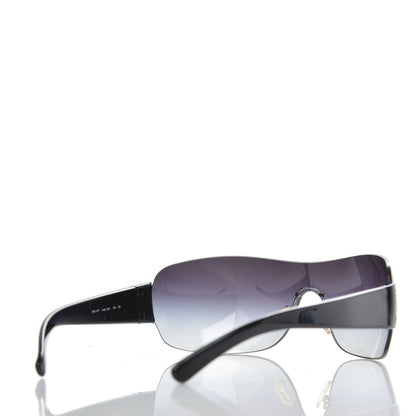 Prada Rimless Sunglasses SPS 07F Black 4 of 7