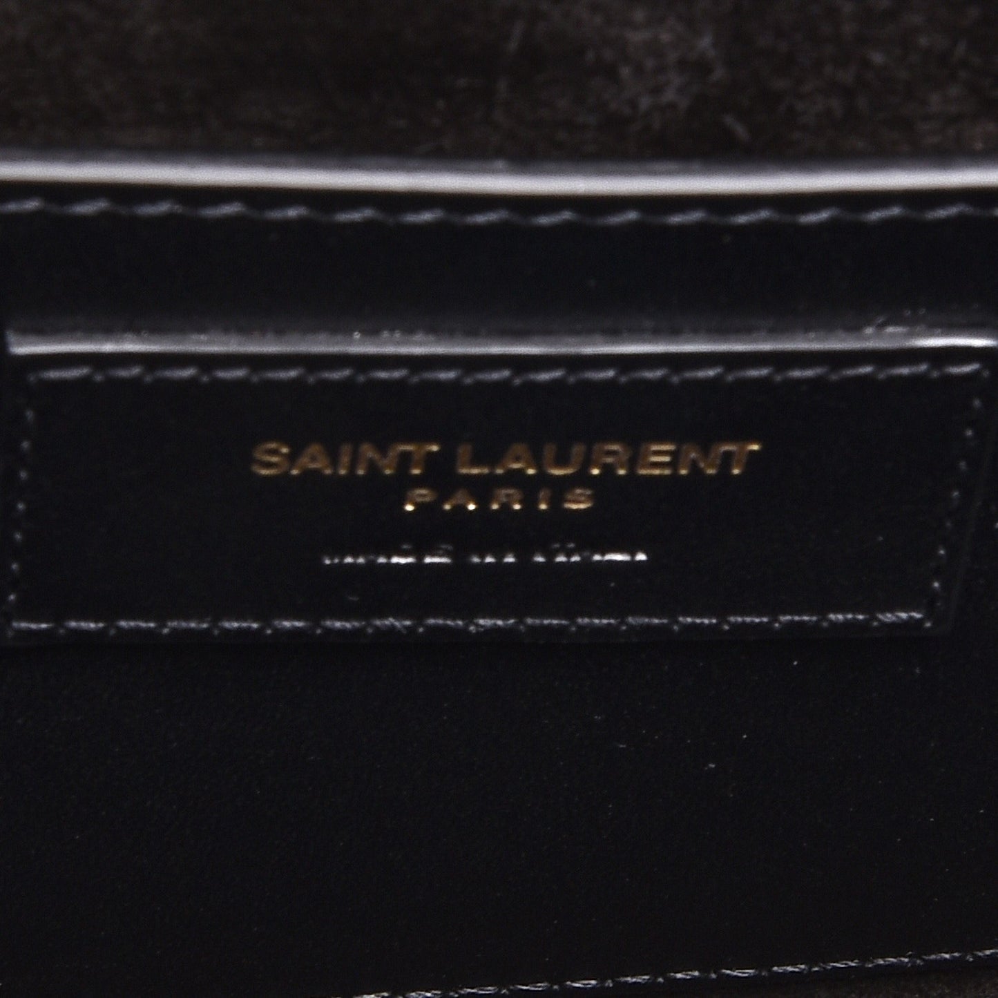 Calfskin Classic Monogram Tassel Clutch Black