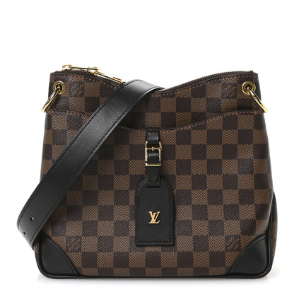 Louis Vuitton Damier Ebene Odeon PM Black 1 of 10
