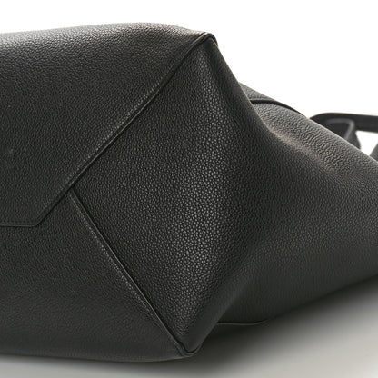 Celine Soft Grained Calfskin Medium Belt Cabas Phantom Black 9 of 9