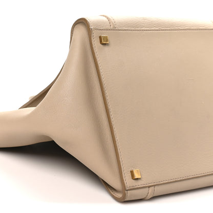 Celine Supple Calfskin Medium Phantom Luggage Beige 8 of 9