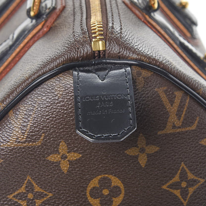 Louis Vuitton Monogram Mirage Speedy 30 Black 6 of 9