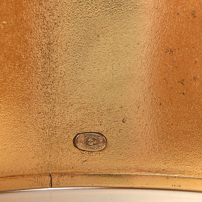 Chanel Resin Coco Cuff Pink Gold 4 of 8
