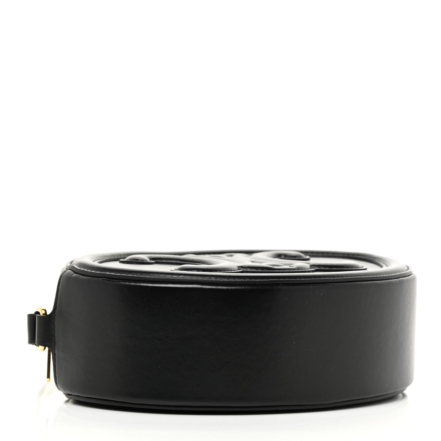Smooth Calfskin Cuir Triomphe Oval Bag Black