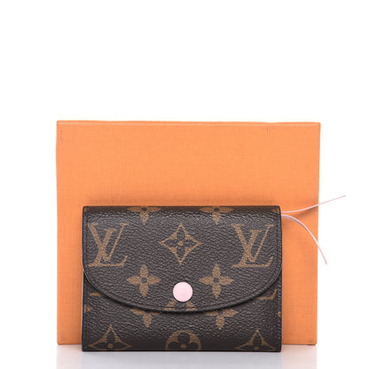 Louis Vuitton Monogram Rosalie Coin Purse Rose Ballerine 9 of 9