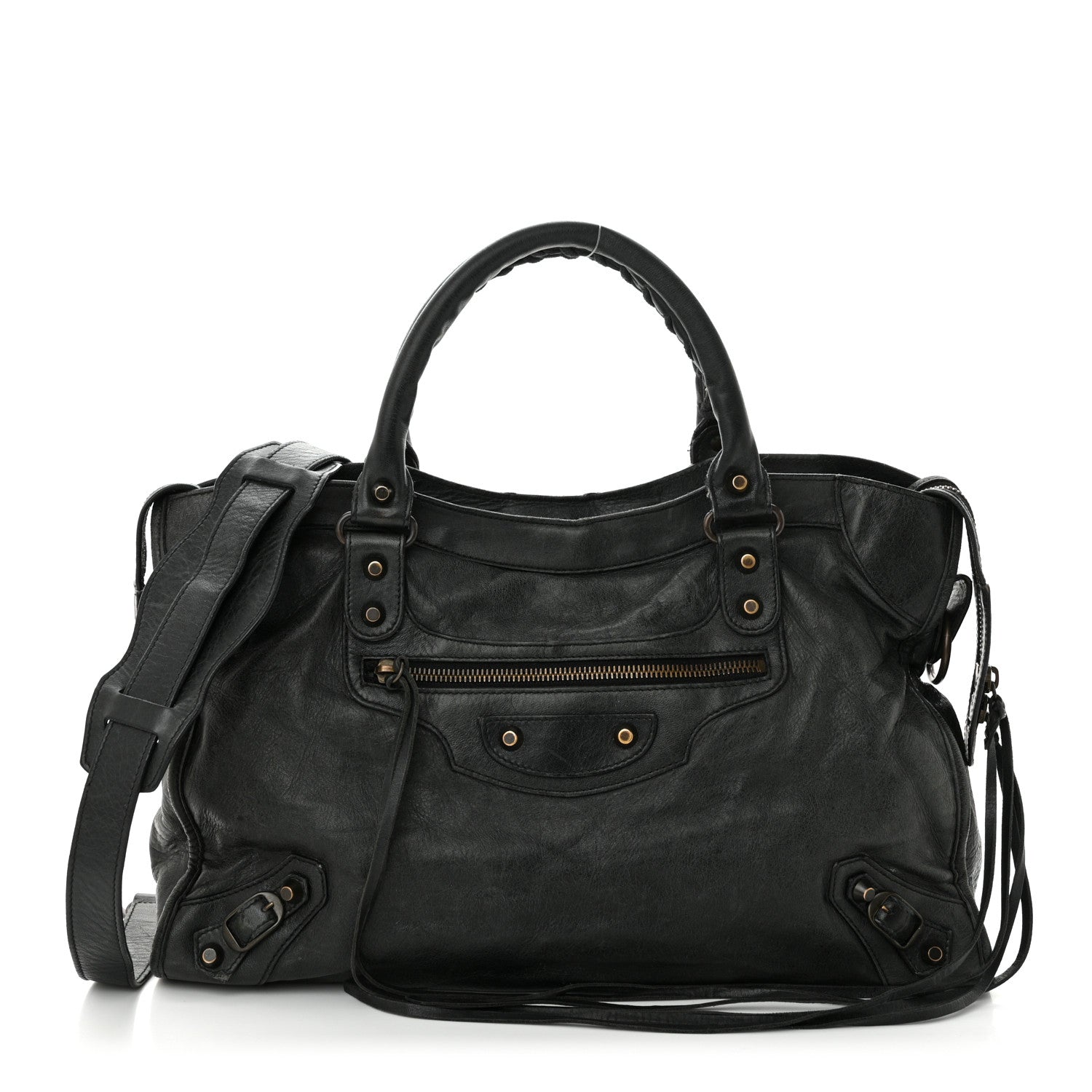 Balenciaga Agneau Classic Hardware City Black 1 of 13