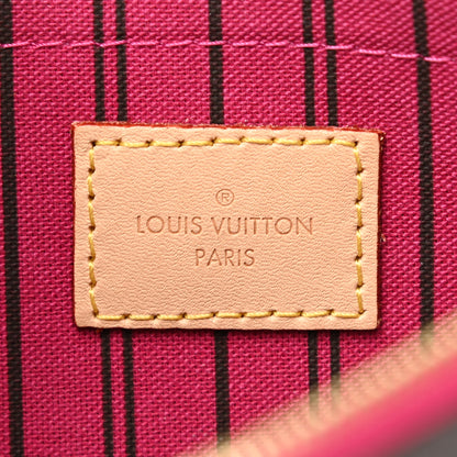 Louis Vuitton Monogram Neverfull MM GM Pochette Pivoine 6 of 7
