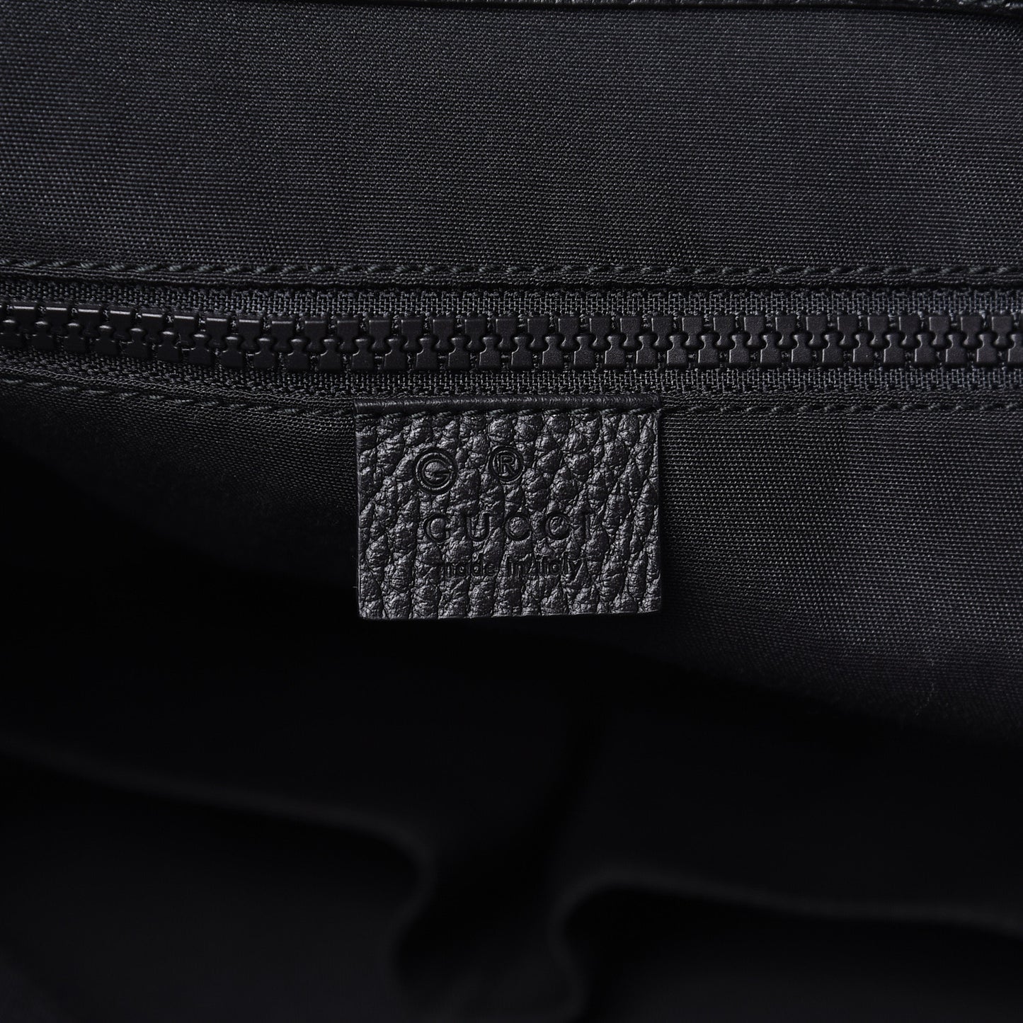 Nylon Monogram Vertical Tote Black