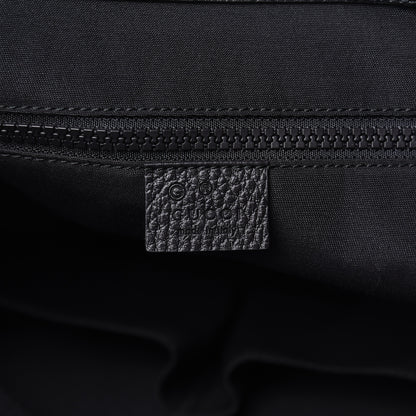 Gucci Nylon Monogram Vertical Tote Black 6 of 10