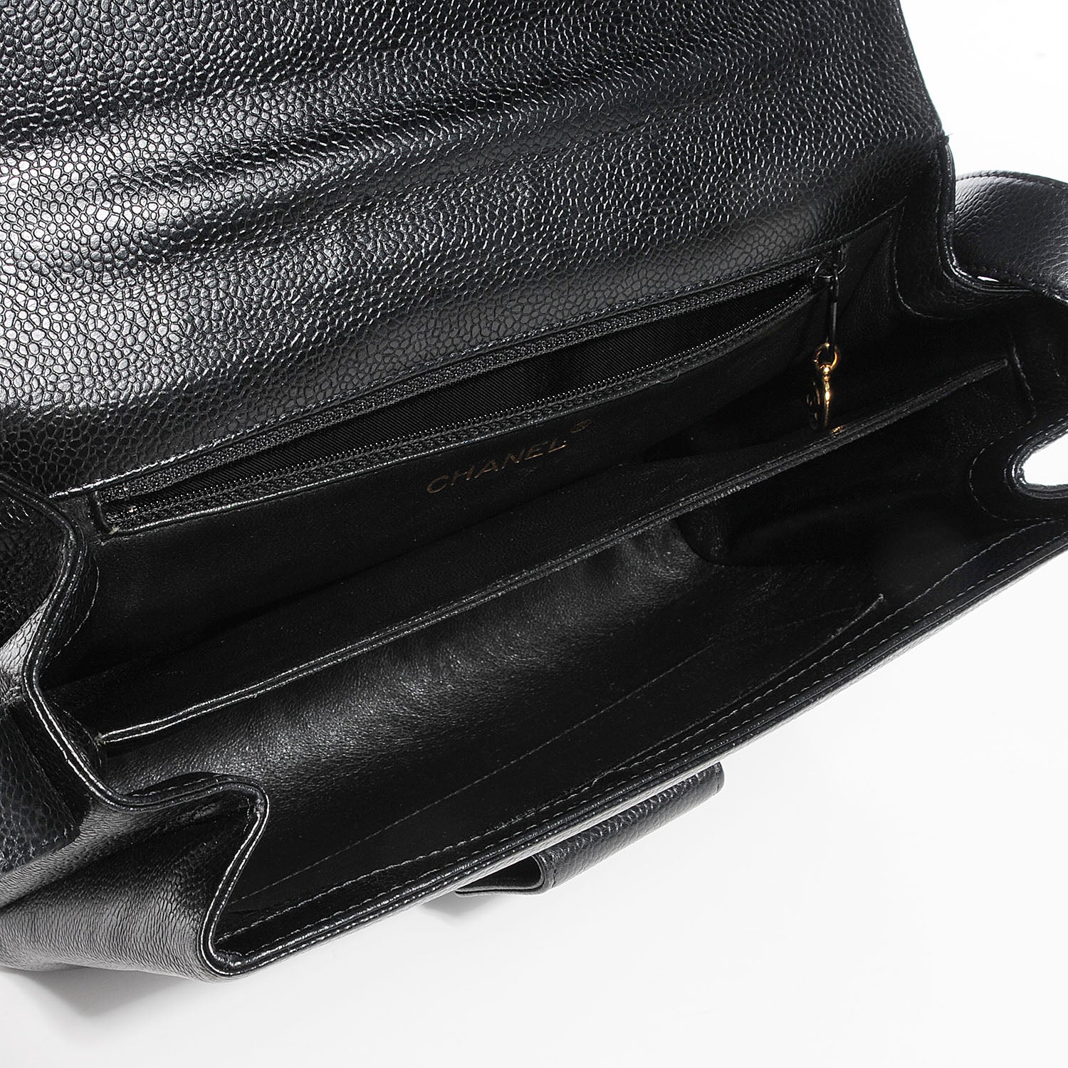 Chanel Caviar Medium Shoulder Bag Black 5 of 11