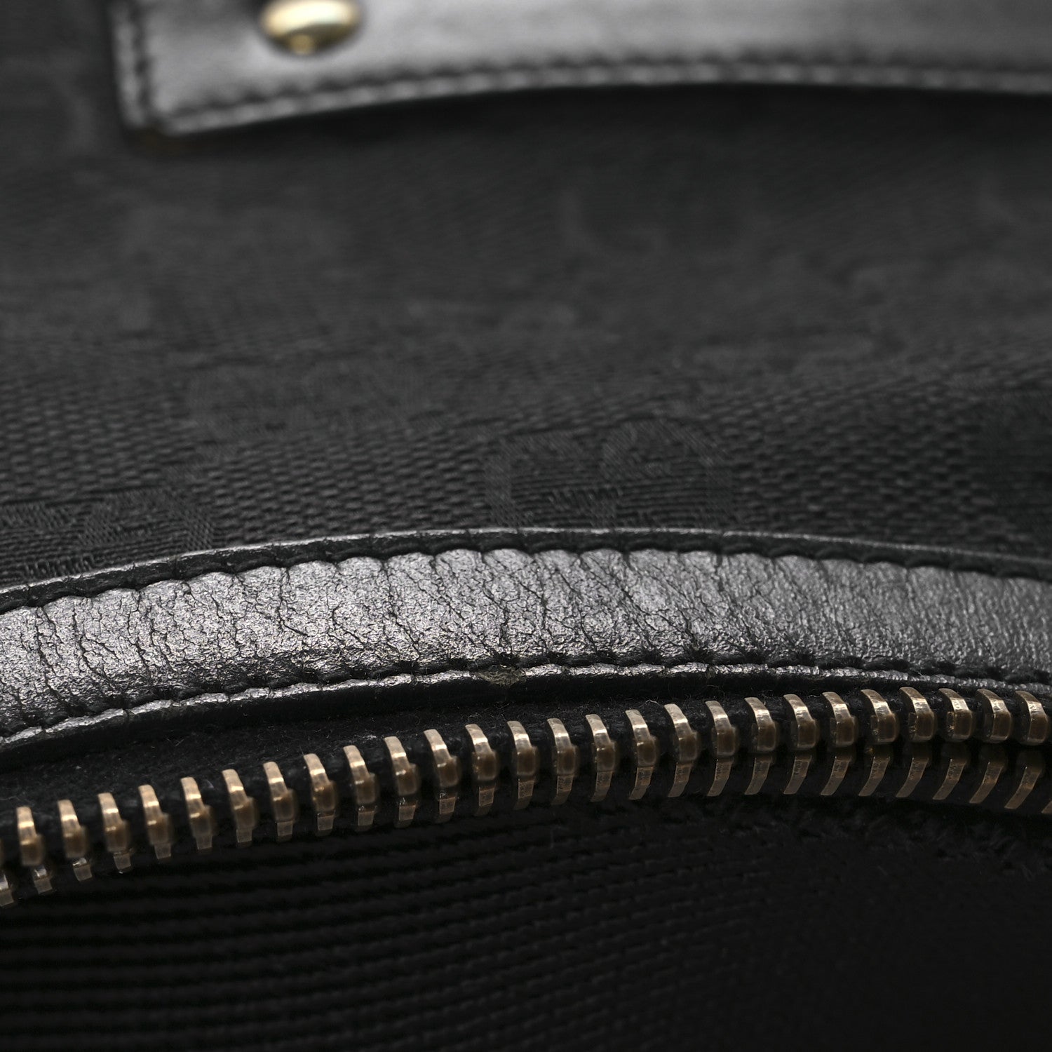 Gucci Monogram Double Pocket Messenger Bag Black 15 of 16