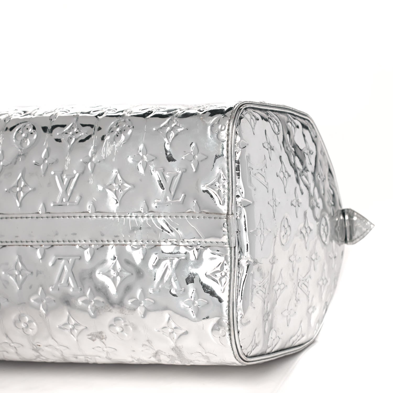 Louis Vuitton Monogram Miroir Speedy 30 Silver 8 of 8