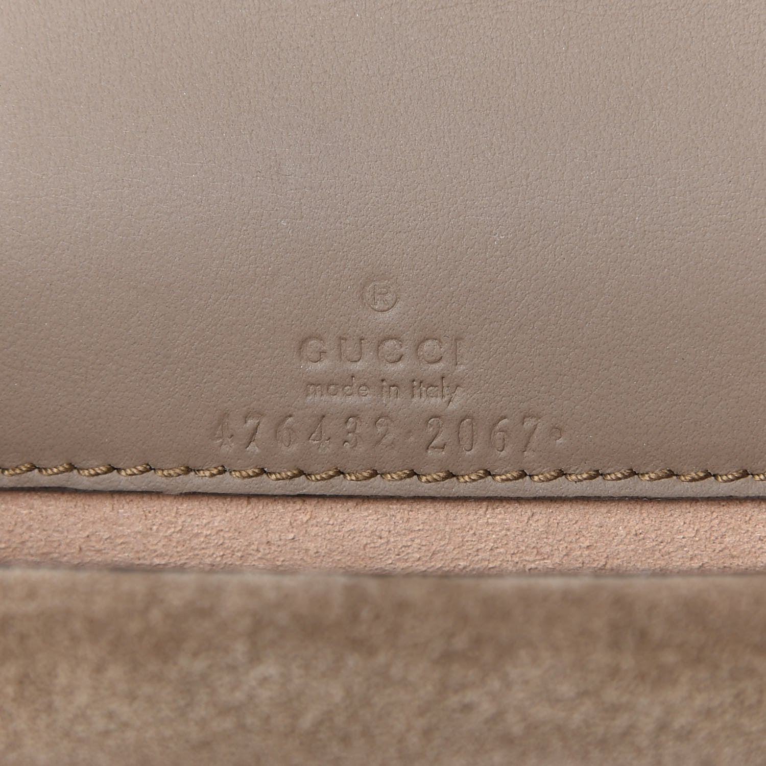 Gucci GG Supreme Monogram Super Mini Dionysus Shoulder Bag Taupe 8 of 10