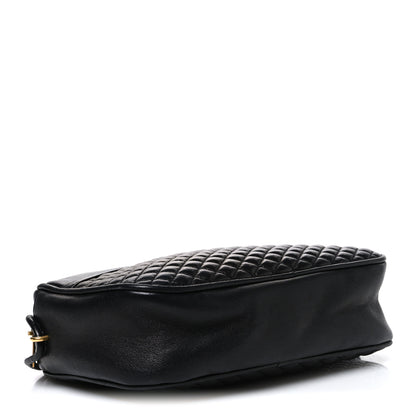 Saint Laurent Lambskin Quilted Victoire Camera Bag Black 4 of 10
