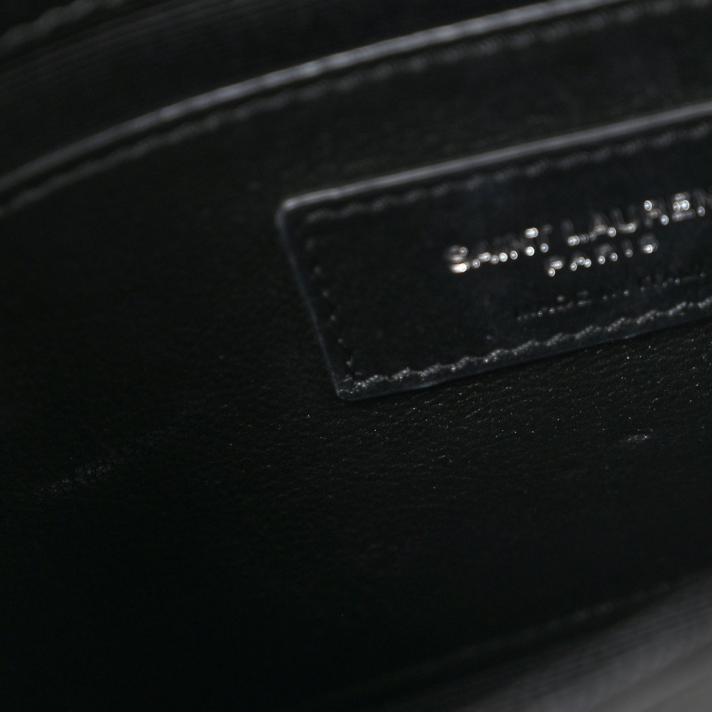 Grain De Poudre Small Monogram Kate Satchel Black