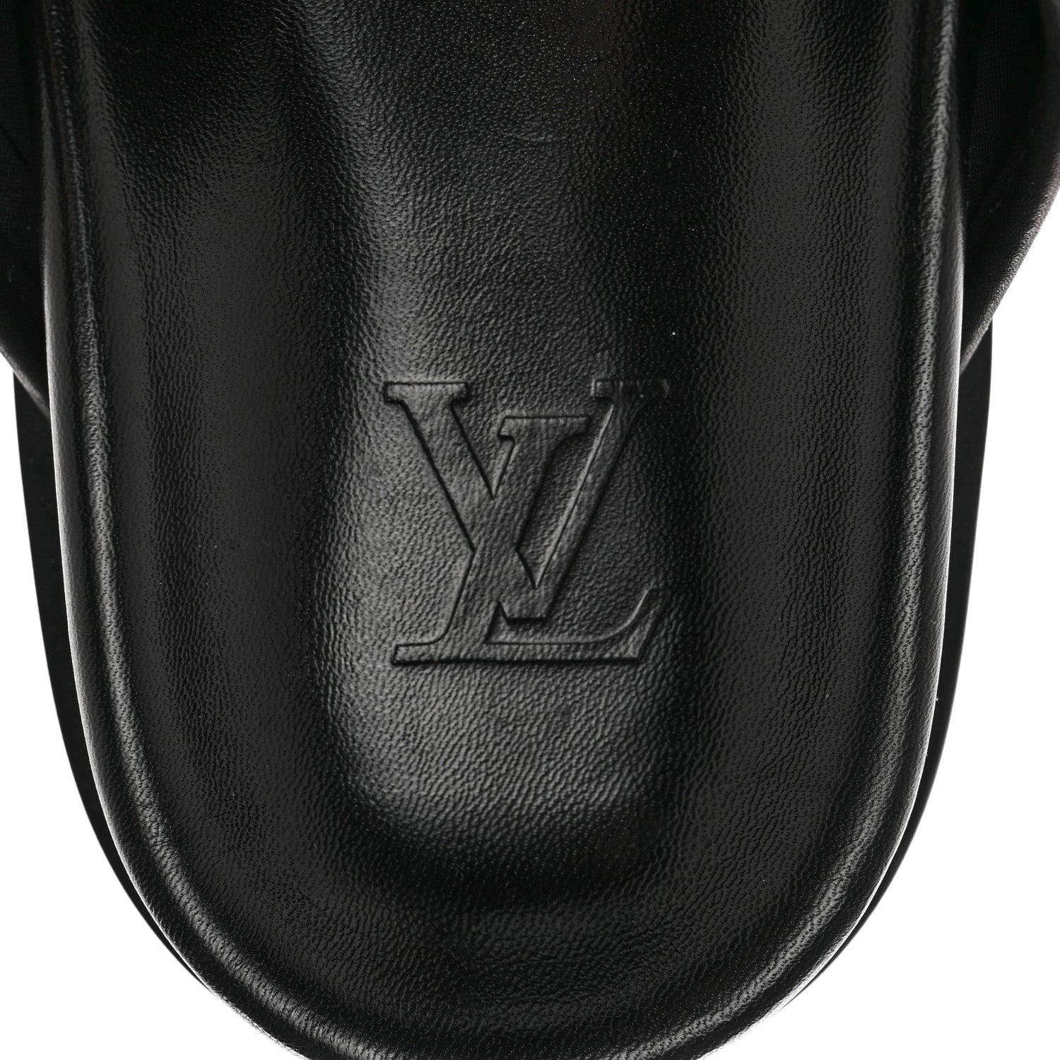 Louis Vuitton Monogram Eclipse Mens Honolulu Mules 7.5 Black 7 of 14