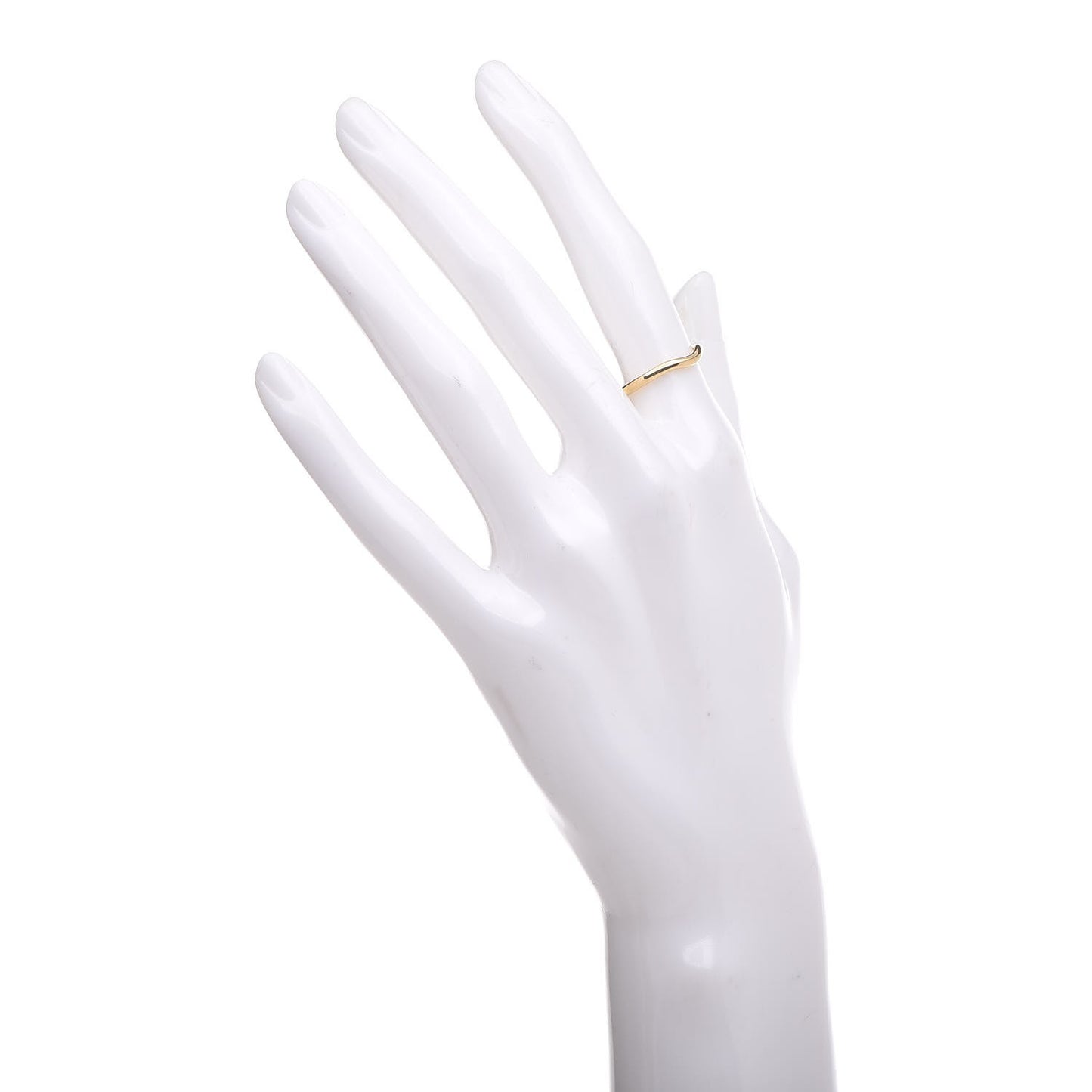 18K Yellow Gold Elsa Peretti Wedding Band Ring 50 5.25