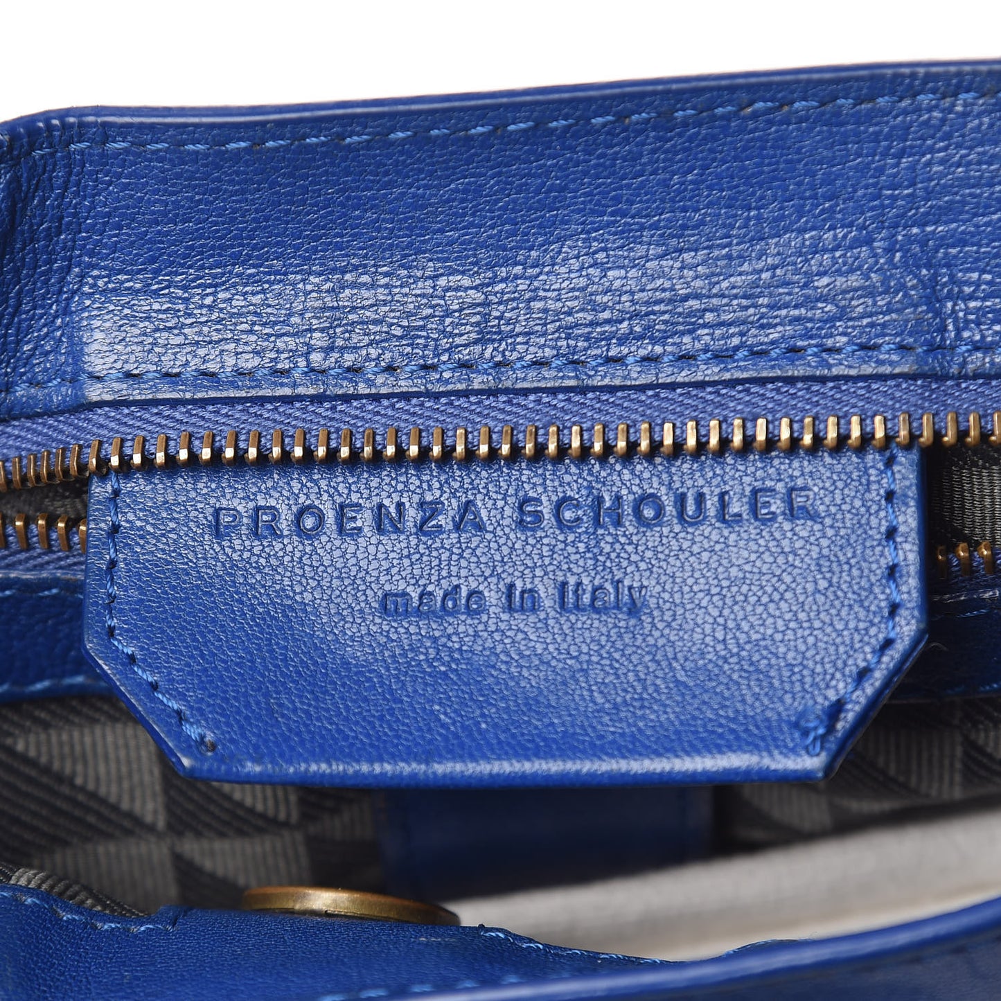 Lambskin Medium PS1 Satchel Royal Blue