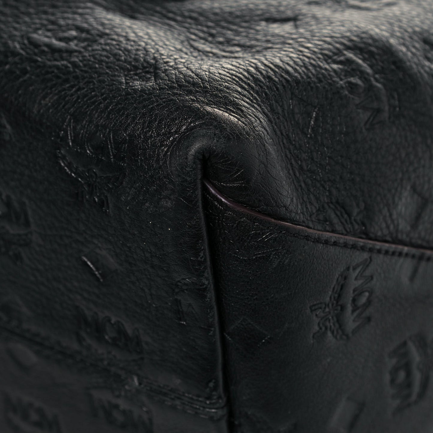 Calfskin Ottomar Monogram Large Klara Hobo Black