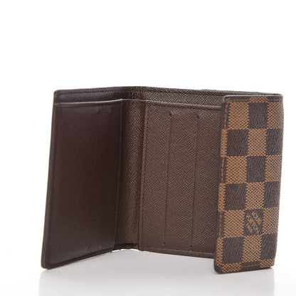 Louis Vuitton Damier Ebene Elise Wallet 5 of 9