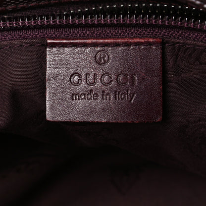 Gucci Imprime Monogram Medium Flat Messenger Bag Bordeaux 6 of 12
