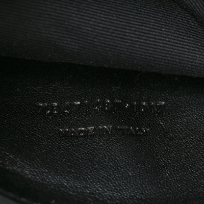 Saint Laurent Grain De Poudre Medium West Hollywood Monogram Fold-Over Black 7 of 9