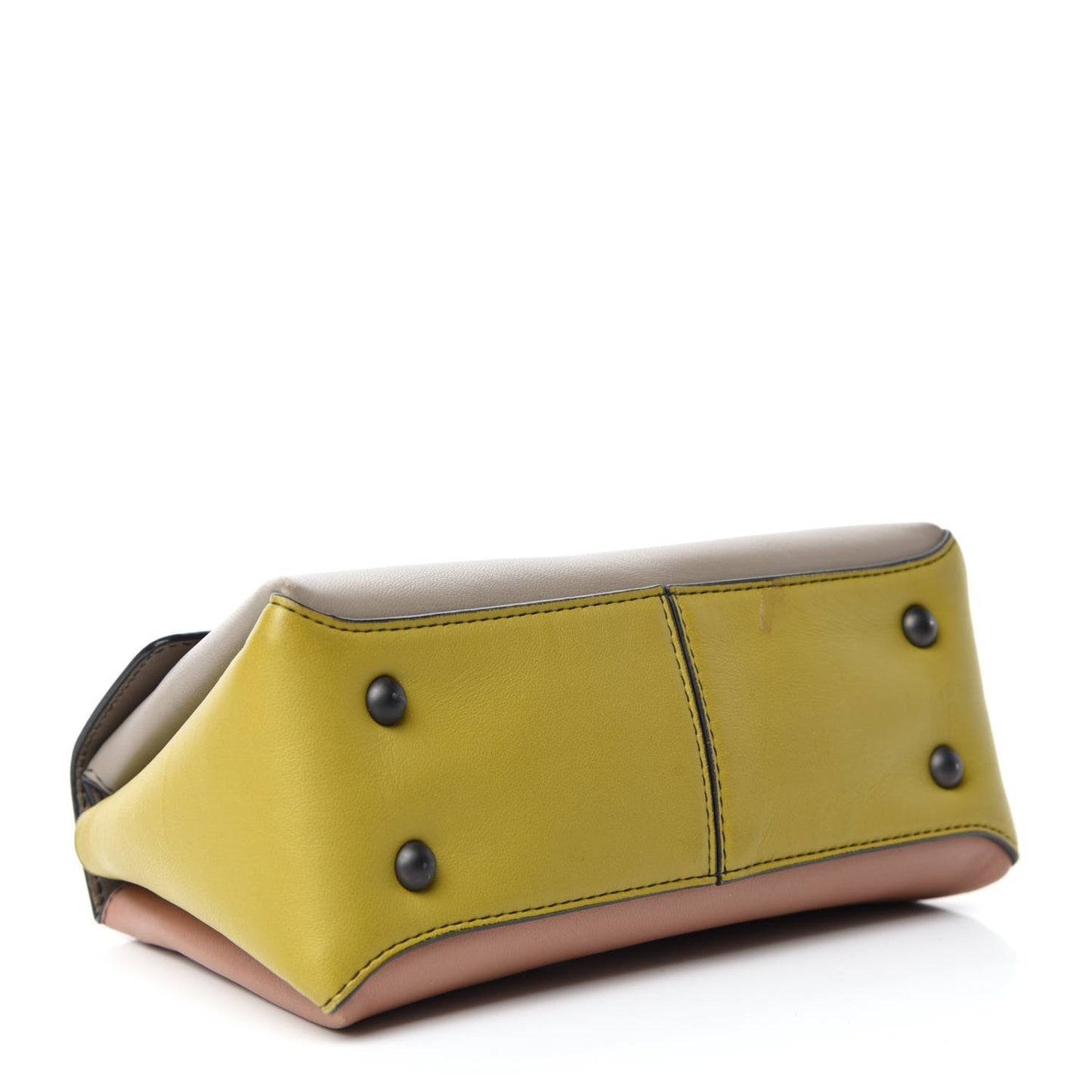Nappa Multicolor Mini Piazza Bag Limestone