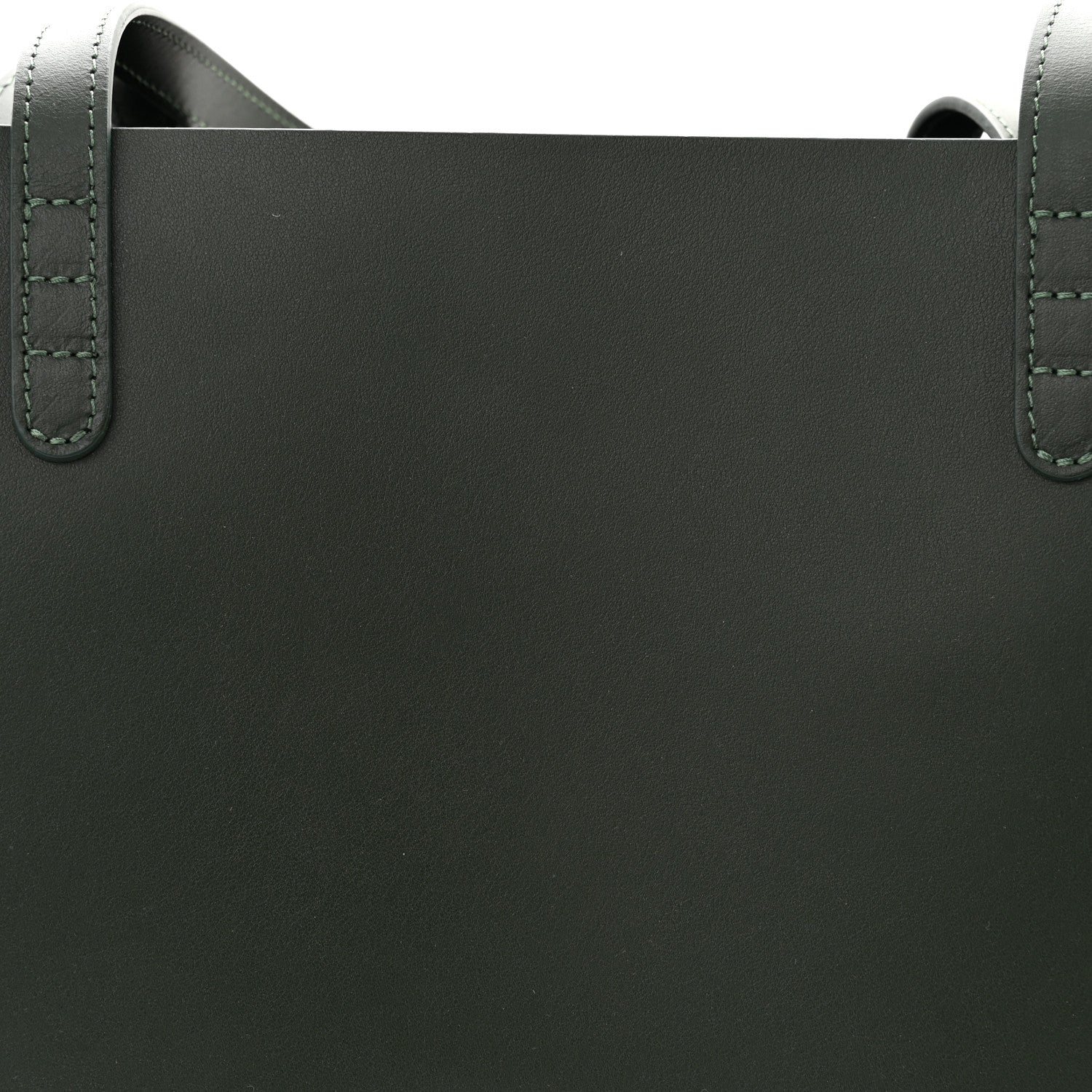 Mansur Gavriel Calfskin Large Shopping Tote Moss 9 of 13