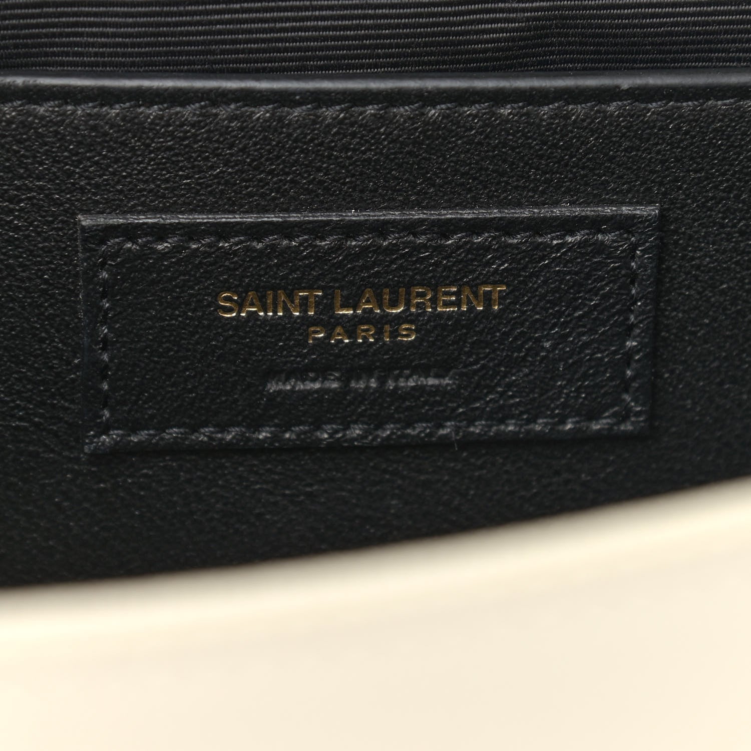 Saint Laurent Grain De Poudre Medium Classic Monogram Kate Satchel Crema Soft 6 of 9