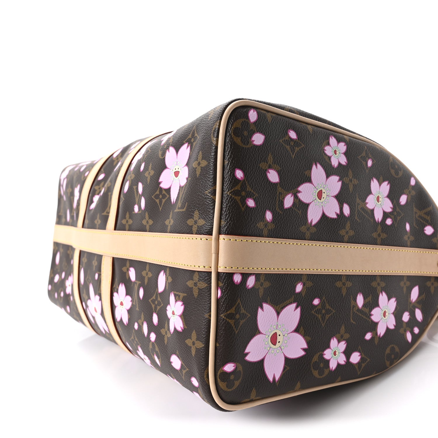 Louis Vuitton LV X TM Monogram Cherry Blossom Keepall Bandouliere