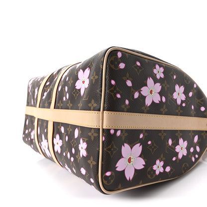 Louis Vuitton LV X TM Monogram Cherry Blossom Keepall Bandouliere 45 Sakura Brown 8 of 8