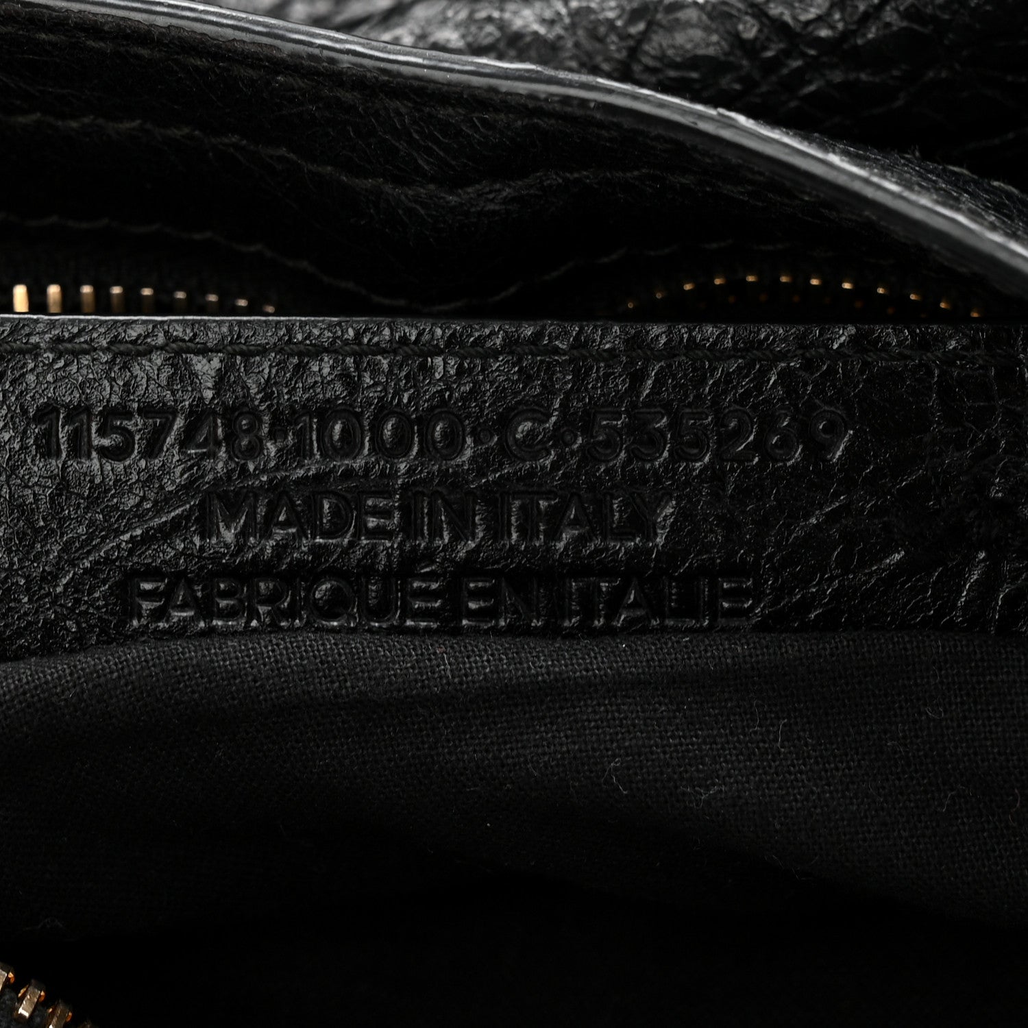 Balenciaga Agneau Classic Gold Hardware City Black 8 of 12